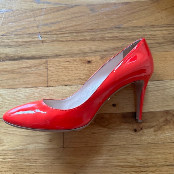 Prada Bright Red Shoes - Picture 2 of 5